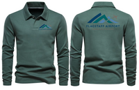Thumbnail for FLAGSTAF AIRPORT LONG SLEEVE  POLO