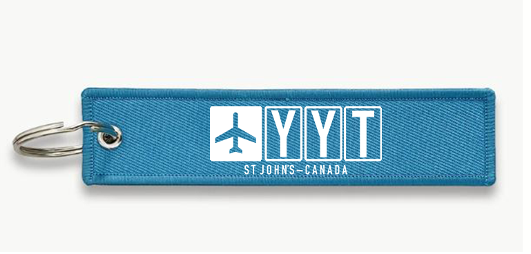 YYT AIRPORT KEY CHAIN