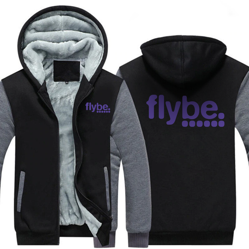 FLY BEE AIRLINES JACKETS FLEECE SWEATSHIRT