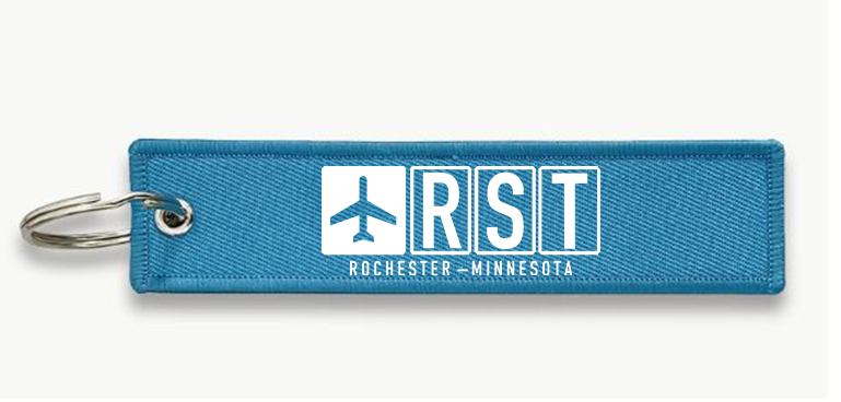 RST AIRPORT KEY CHAIN