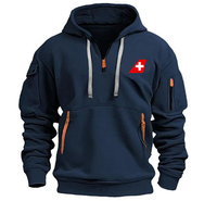 Thumbnail for SWISS AIRLINE HOODED JACKET PULLOVER