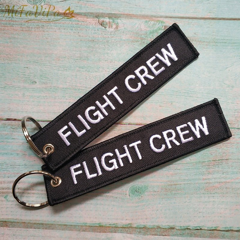 3PCS CESSNA FLIGHT CREW EMBROIDERY KEY CHAIN - PILOTSX