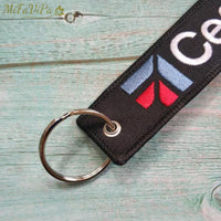 Thumbnail for 3PCS CESSNA FLIGHT CREW EMBROIDERY KEY CHAIN - PILOTSX