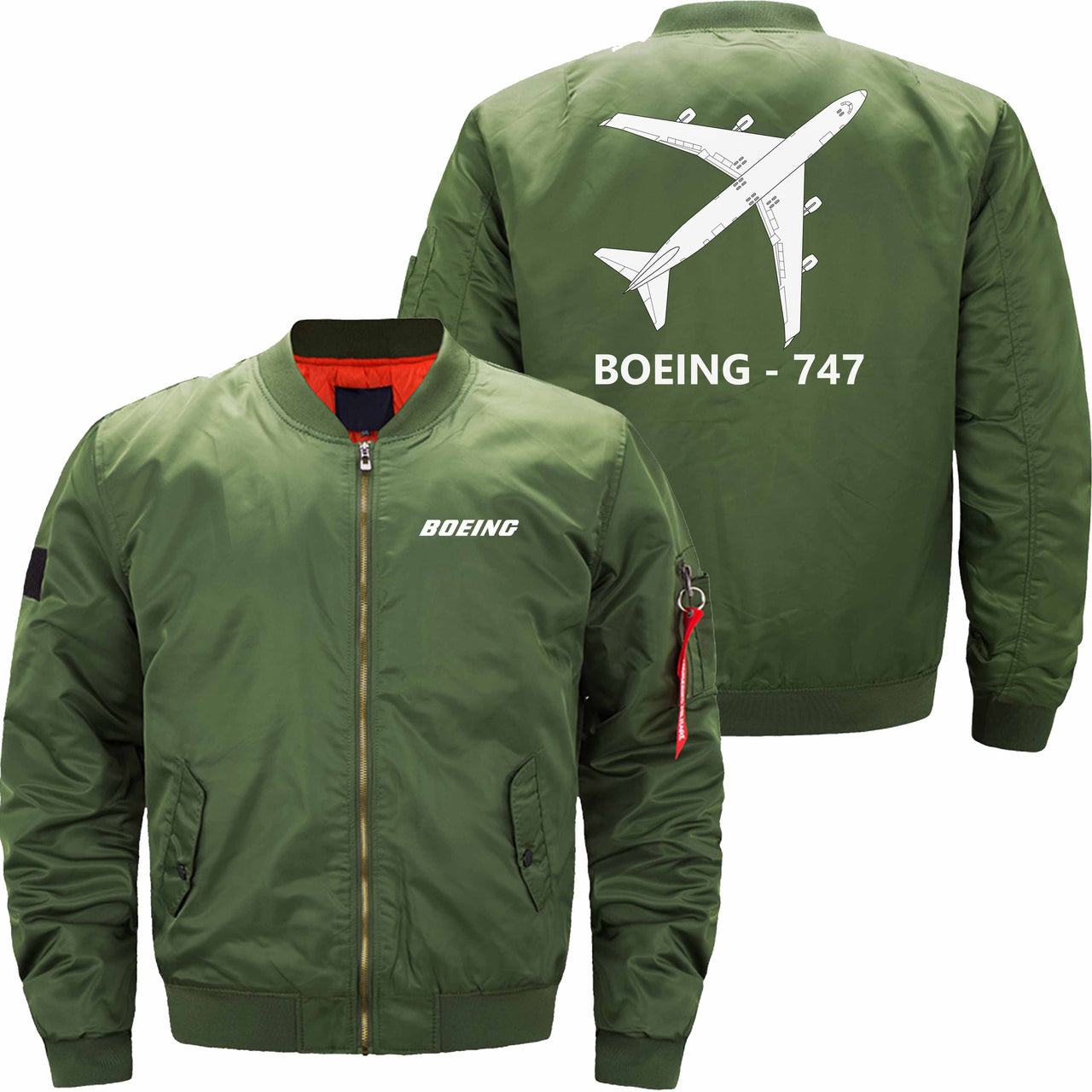 Boeing 747 Ma-1 Bomber Jacket Flight Jacket Aviator Jacket THE AV8R