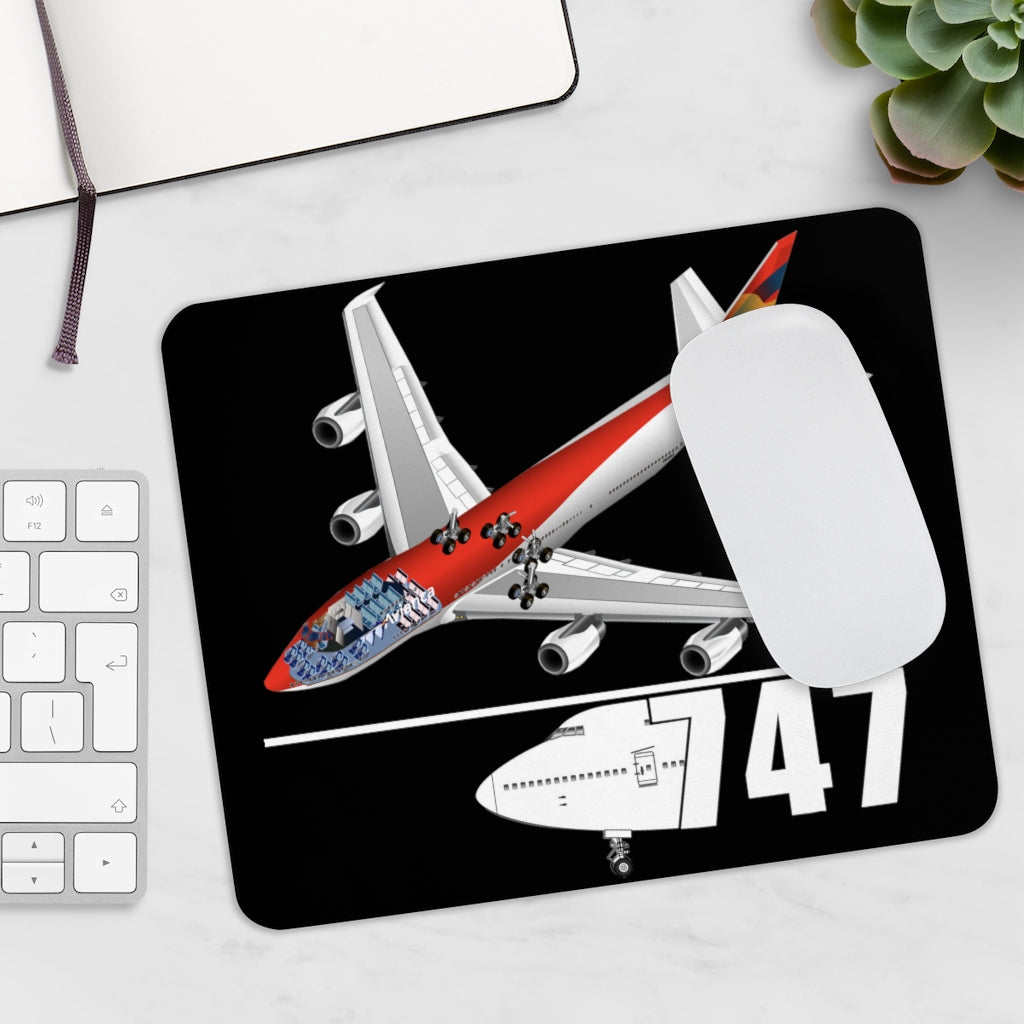 BOEING 747 -  MOUSE PAD Printify