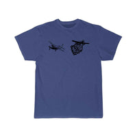 Thumbnail for AT802 AMPHIB and Cessna Carvan Bird Dog WHITE T SHIRT THE AV8R