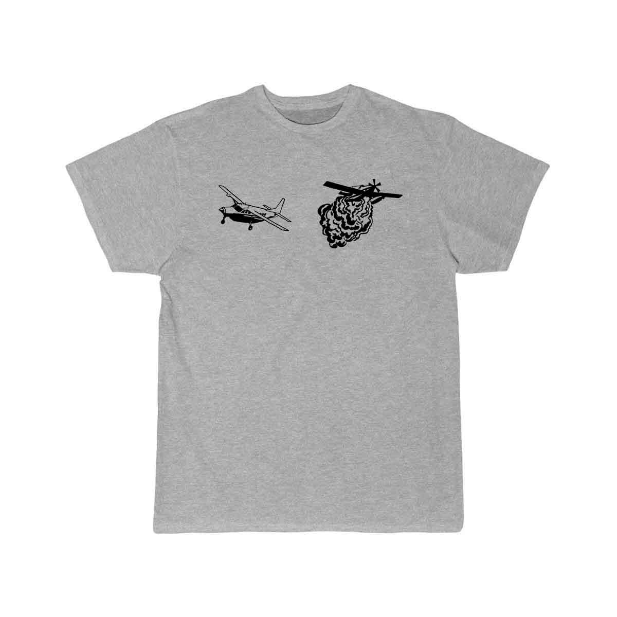 AT802 AMPHIB and Cessna Carvan Bird Dog WHITE T SHIRT THE AV8R