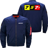 Thumbnail for Boeing 757 Ma-1 Bomber Jacket Flight Jacket Aviator Jacket14 THE AV8R