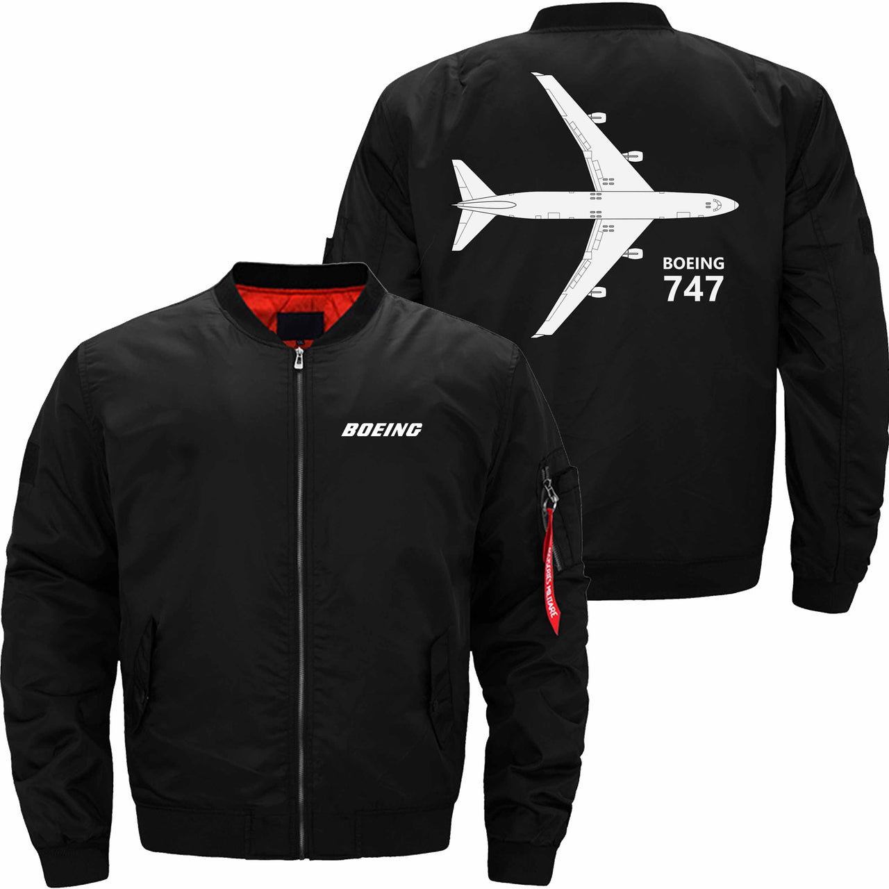 Boeing 747 Ma-1 Bomber Jacket Flight Jacket Aviator Jacket THE AV8R