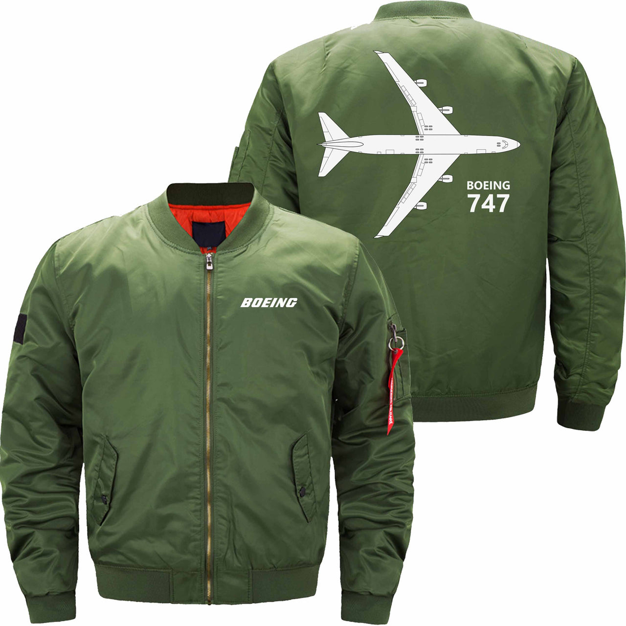 Boeing 747 Ma-1 Bomber Jacket Flight Jacket Aviator Jacket THE AV8R