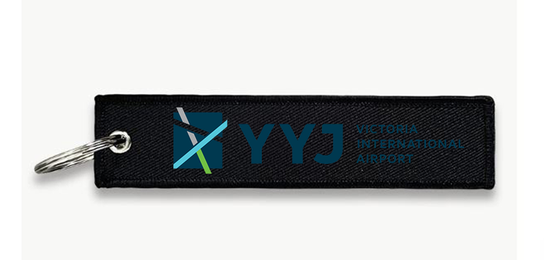 YYJ AIRPORT KEY CHAIN