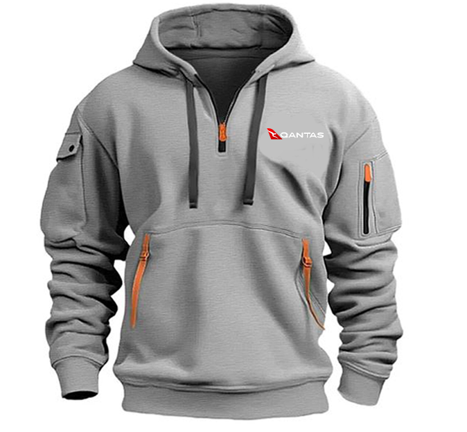 QANTAS AIRLINE HOODED JACKET PULLOVER