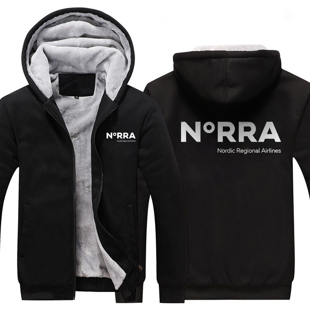 NRRA AIRLINES JACKETS FLEECE SWEATSHIRT