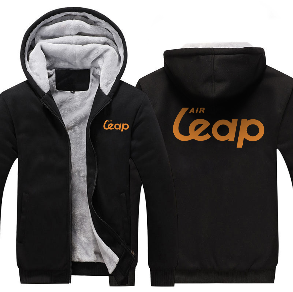 LEAP AIRLINES JACKETS FLEECE SWEATSHIRT