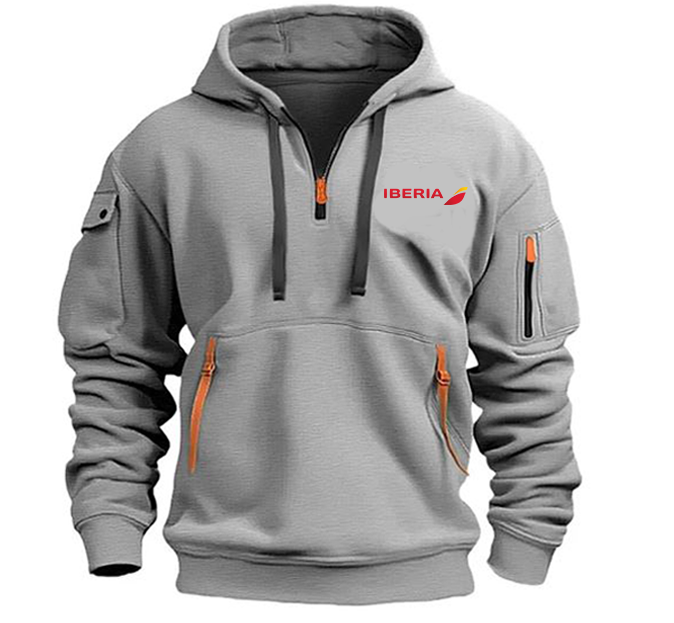 IBEARIA AIRLINE HOODED JACKET PULLOVER