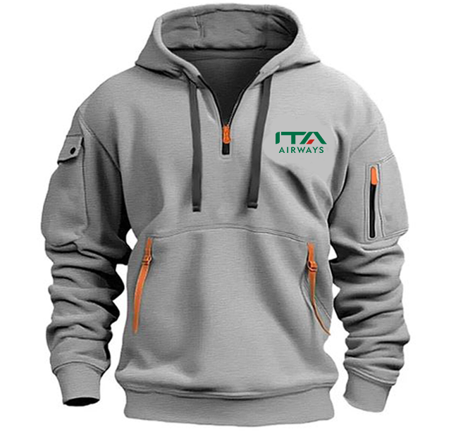 ITA AIRWAYS HOODED JACKET PULLOVER