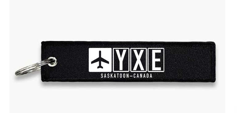 YXE AIRPORT KEY CHAIN
