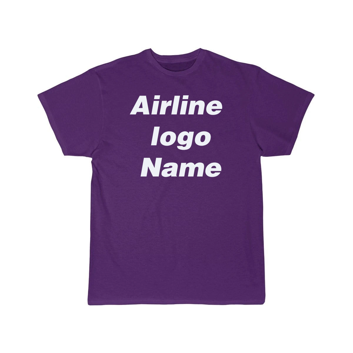 AIRLINE CUSTOMISED LOGO T-SHIRT