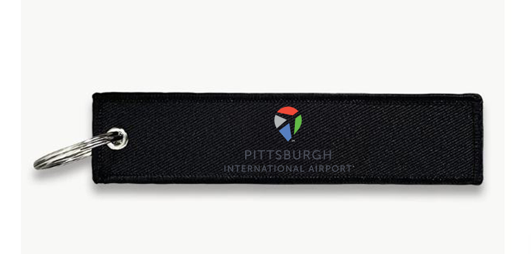 PITTSURIG AIRPORT KEY CHAIN