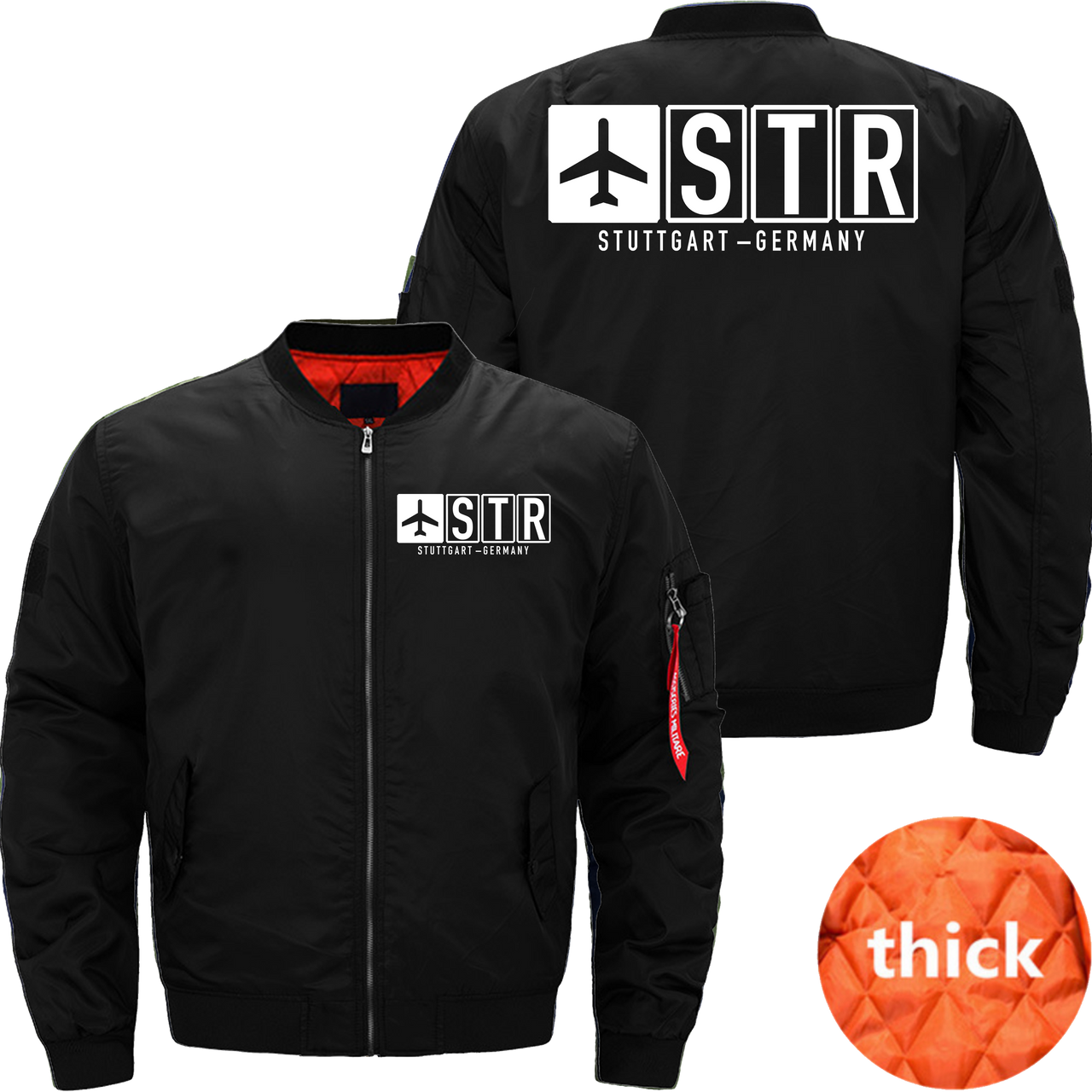 STR AIRPOART MA1 JACKET