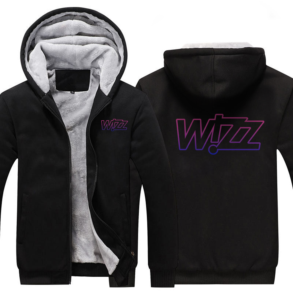 AIR WIZZ AIRLINES JACKETS FLEECE SWEATSHIRT 6