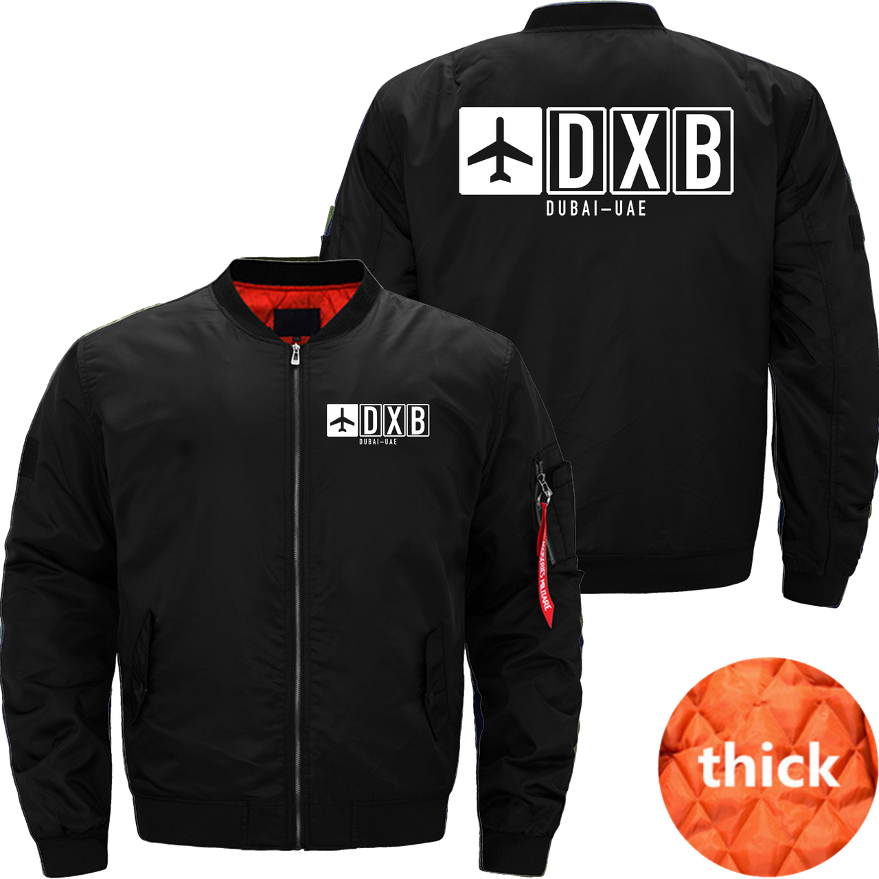 DXB AIRPOART MA1 JACKET