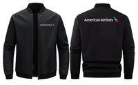 Thumbnail for AMERICAN AIR  LOOSE SOLID COLOR JACKET