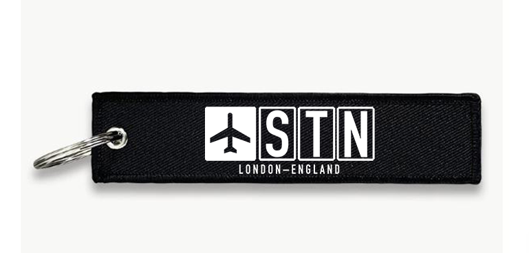 STN AIRPORT KEY CHAIN