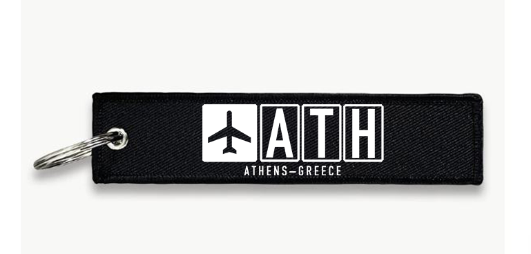 ATH AIRPORT KEY CHAIN