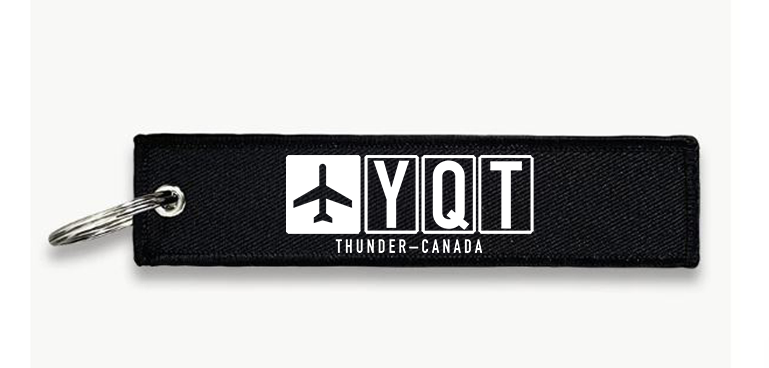 YQTAIRPORT KEY CHAIN
