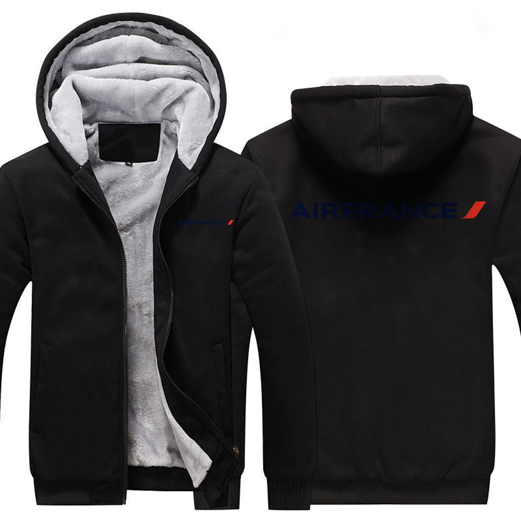 AIR FRANCE AIRLINES  JACKETS FLEECE SWEATSHIRT