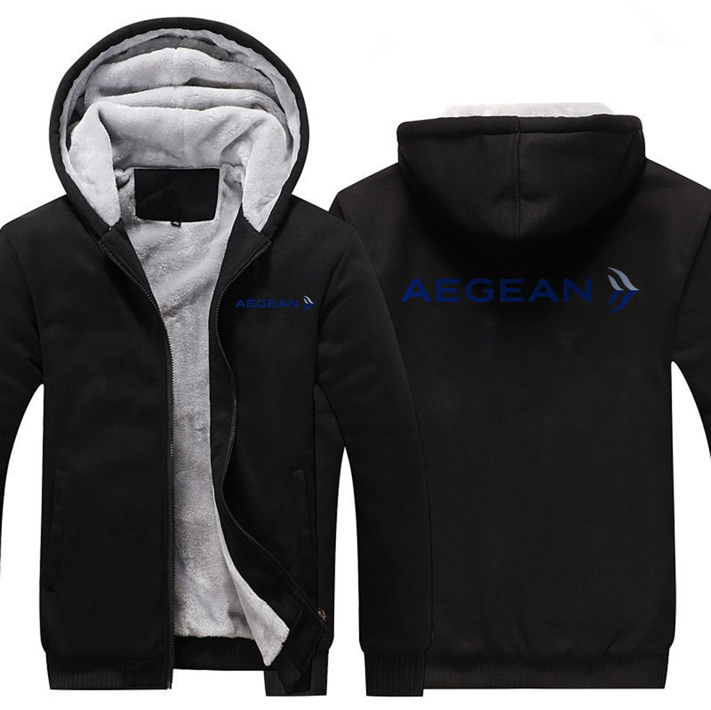 AEGEAN AIRLINES JACKETS FLEECE SWEATSHIRT