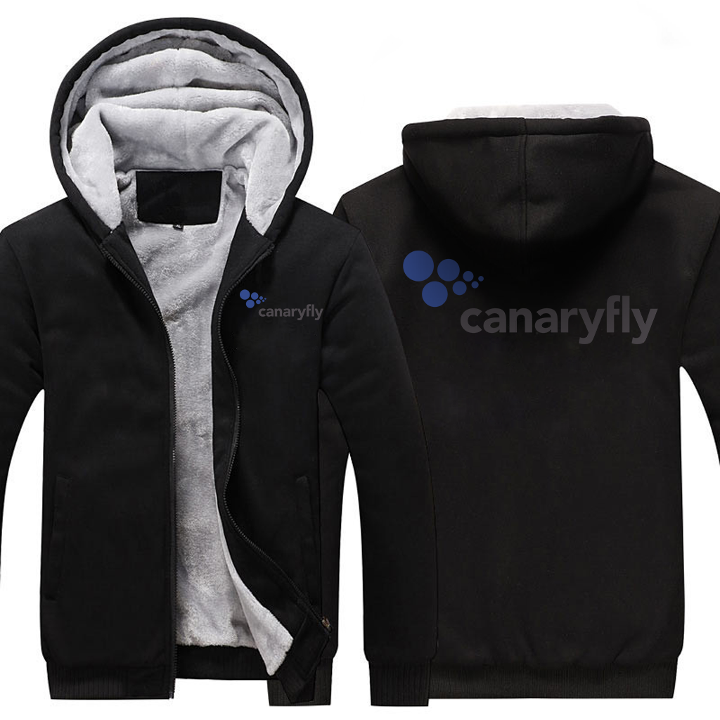 CANARYFLY AIRLINES  JACKETS FLEECE SWEATSHIRT