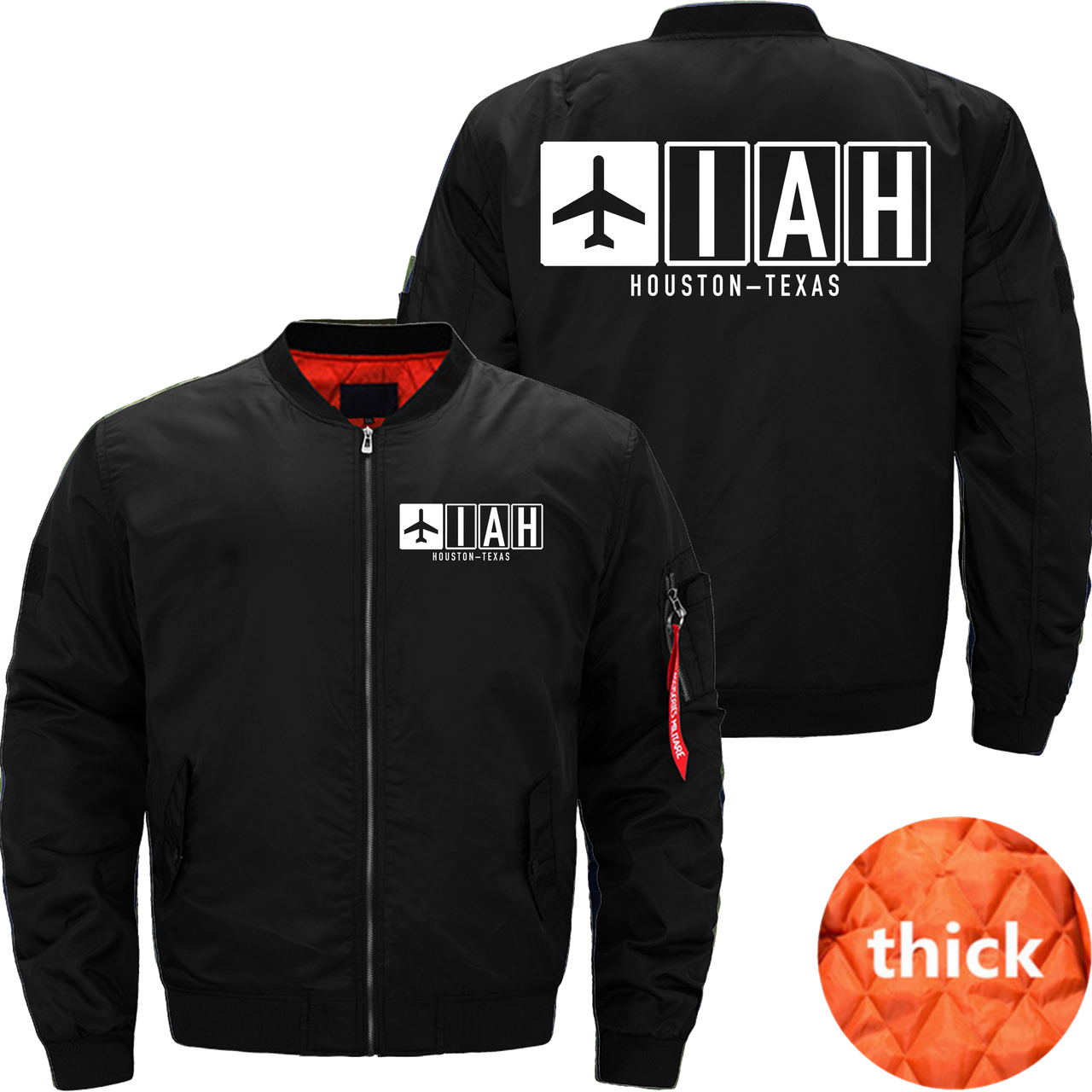 IAH AIRPOART MA1 JACKET