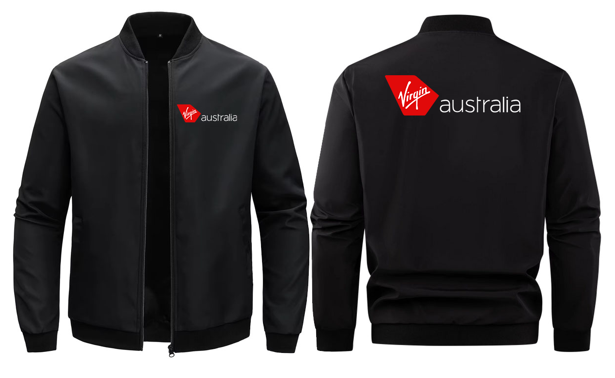AUSTRALIA AIRLINES  LOOSE SOLID COLOR JACKET