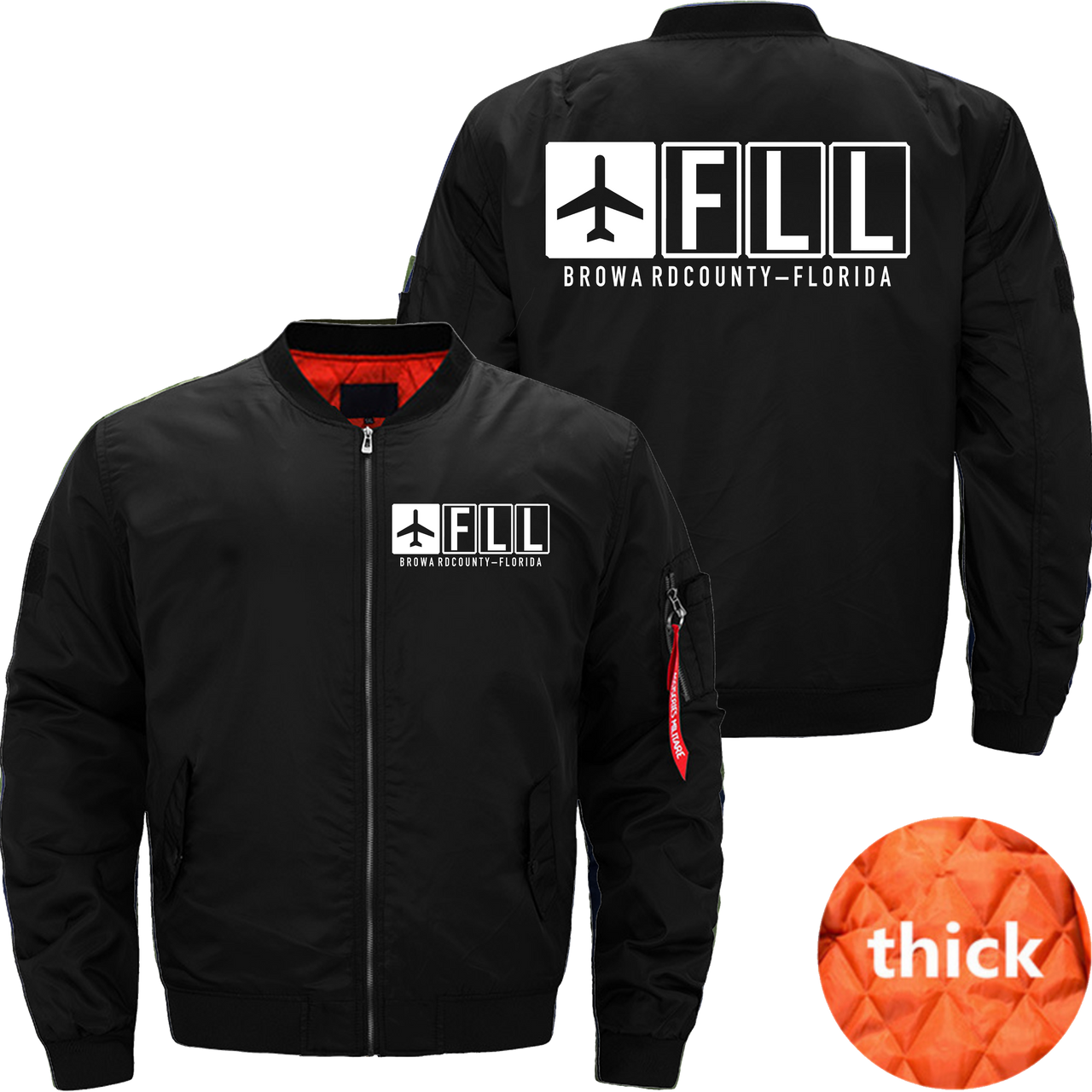 FLL AIRPOART MA1 JACKET