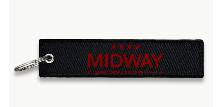 MIDWAY AIRPORT KEY CHAIN