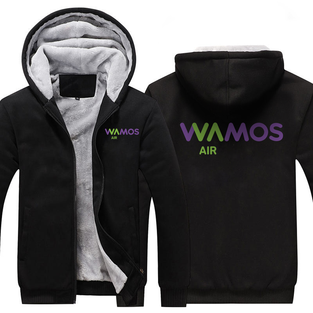 WAMOS AIR AIRLINES  JACKETS FLEECE SWEATSHIRT