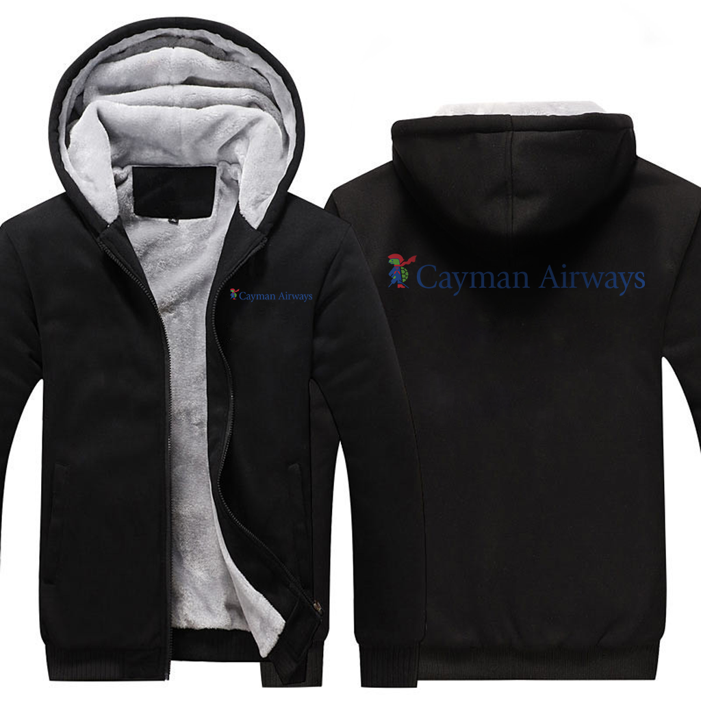 CAYMAN AIRLINES JACKETS FLEECE SWEATSHIRT