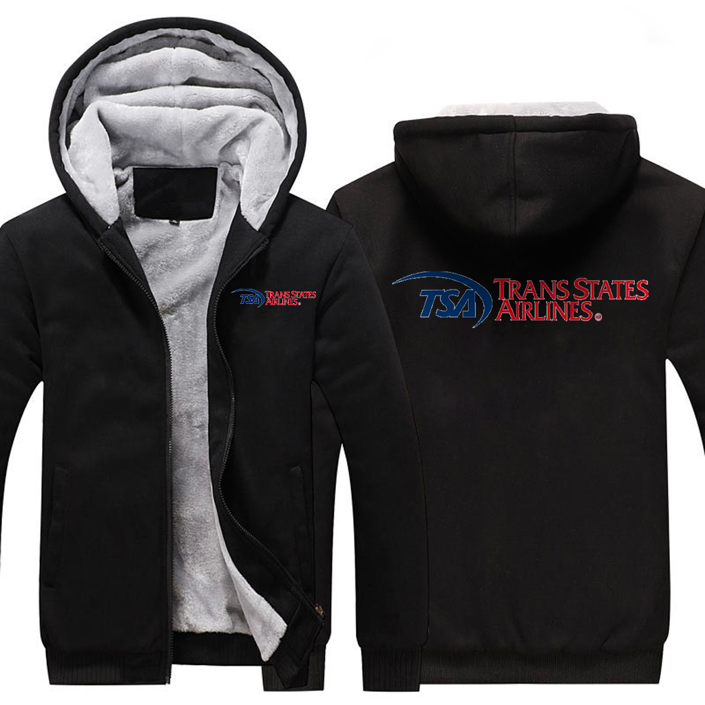 TSA AIRLINES JACKETS FLEECE SWEATSHIRT