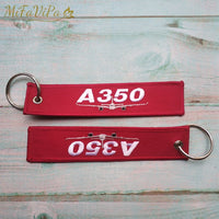 Thumbnail for 50 PCS A350 EMBROIDERY KEY CHAIN - PILOTSX