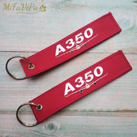 Thumbnail for 50 PCS A350 EMBROIDERY KEY CHAIN - PILOTSX