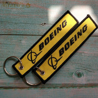 Thumbnail for 50 PCS BOEING FLIGHT OPERATION EMBROIDERY KEY CHAIN - PILOTSX