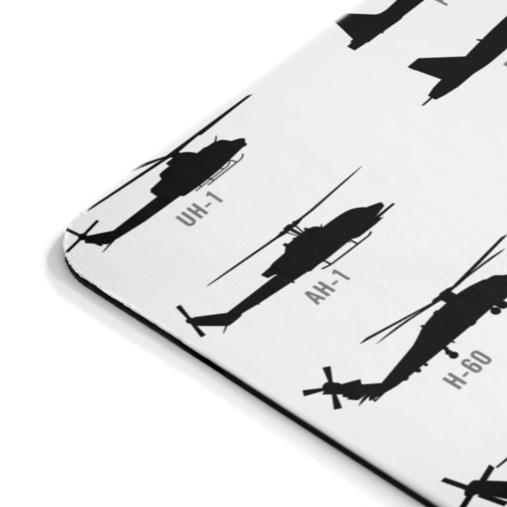 AIRCRAFT BLACK -  MOUSE PAD Printify