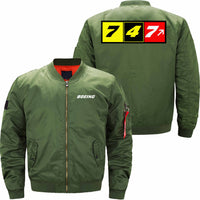 Thumbnail for Boeing 747 Ma-1 Bomber Jacket Flight Jacket Aviator Jacket THE AV8R