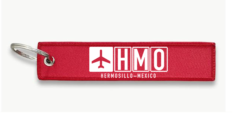 HMO AIRPORT KEY CHAIN