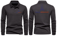 Thumbnail for PARIS AIRPORT LONG SLEEVE  POLO