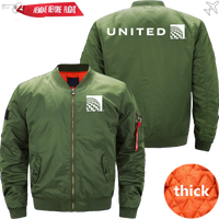 Thumbnail for UNITED AIRLINE JACKET MA1 BOMBER