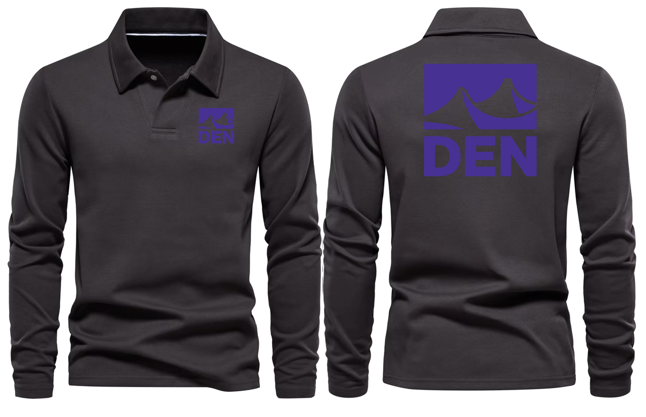 AER DEN AIRPORT LONG SLEEVE  POLO
