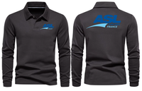 Thumbnail for ASL LONG SLEEVE  POLO